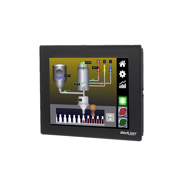 Red Lion CR3000 10.4-inch HMI with Data Logging and Web Server