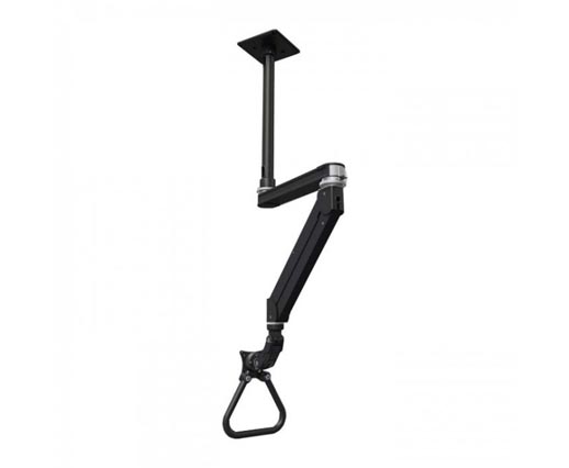 T2 Elite Monitor Arm Ceiling Mount Black