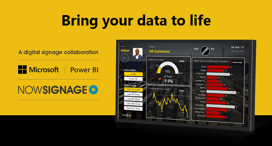 Webinar: Display Microsoft Power BI Dashboards with NowSignage