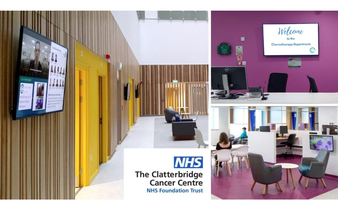 NHS Implement NowSignage Digital Signage across the UK’s Leading Cancer Centre