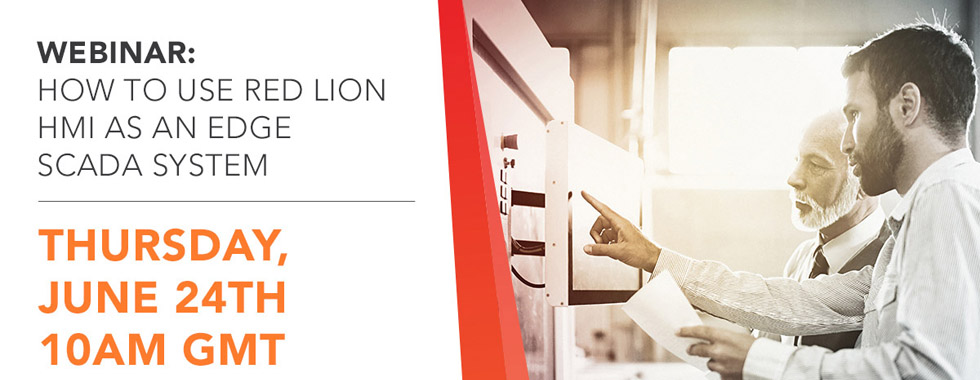 Webinar: How to use Red Lion HMI as an Edge SCADA System