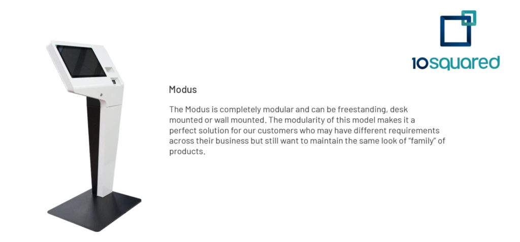 Partner Product Showcase 10 Squared Modus Kiosk