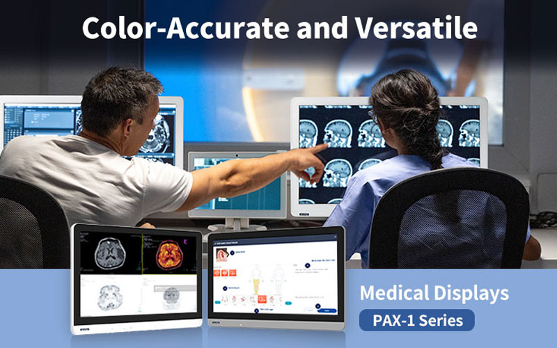 Advantech PAX-1 Medical Monitors: Easy to Clean, Versatile and Colour-Accurate