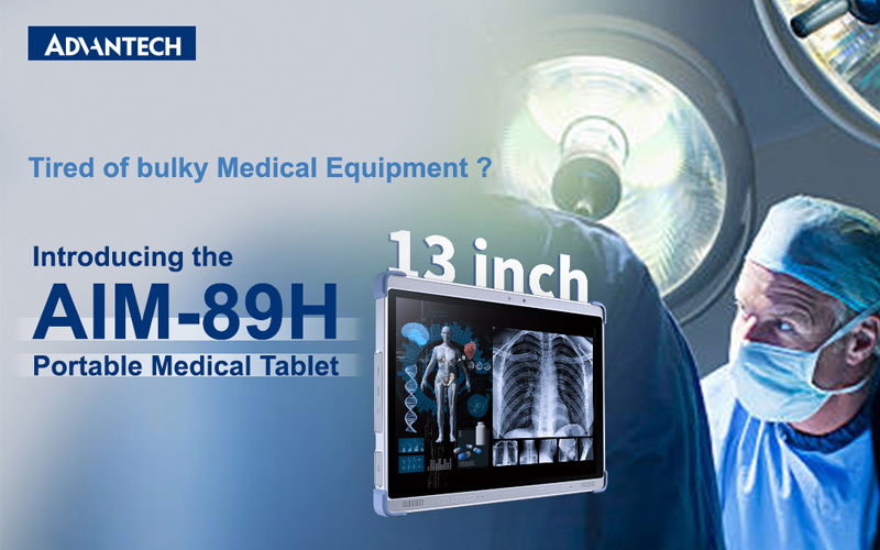 Medical Grade Tablet PC Designed Specifically for Medical Equipment Builders