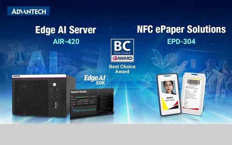Advantech’s Edge AI Application Server has been awarded the 2025 COMPUTEX Best Choice Award
