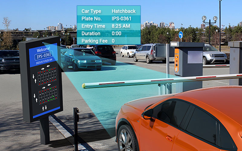 Smart Parking Powered by Nexcom NDiS Edge AI Computer