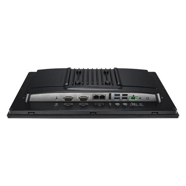 Fanless Advantech PPC-321SW panel PC with Intel N97 processor, 21.5-inch screen